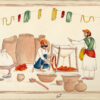 ALBUM D7AQUARELLES SUR L2INDE. ALBUM DES M9TIERS.