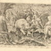 Venationes Ferarum, Avium, Piscium. Kämpfe der Bestien: und gegenseitige Bestienkämpfe, dargestellt von Joannes Gallaeus: In Versen versehen von C. Kiliano Dufflaeo. Dem edlen, klugen und sehr erfahrenen Mann, Herrn Henrico ab Osthoorn et Sonnevelt, lizenziertem Jurisprudenz, seinem Verwandten, Philippus Gallaeus aus Liebe gewidmet. – Bild 2