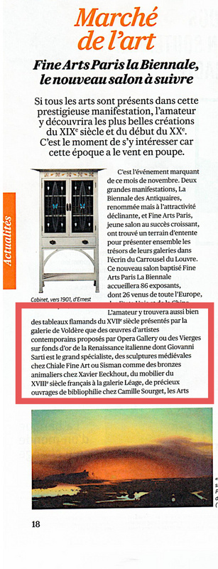 PRESSE - Fine Arts Paris & La Biennale