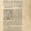 Le Livre des Statuts & ordonnances de lwortre Sainct Michel, estably par le treschrestien Roy de France Loys unzieme de ce nom... Institution de l9wffice de Prevost et maistre des ceremonies, avec autres statuts & ordonnances sur le faict dudit ordre. - 图片 3