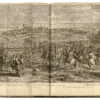 Recueil de 34 estampes, la plupart doubles ou plusieurs fois repliées. [Vues de Versailles, Fontainebleau, Paris, Besançon, Douai, Arras, Saint-Omer, Valenciennes...]. – Image 2