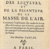 Traitez de l93quilibre des liqueurs, et de la pesanteur de la masse de l96air. - Imagen 3