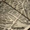 PLAN DE PARIS, commencé l’année 1734, dessiné et gravé sur les ordres de Messire Michel-Etienne Turgot, Marquis de Sousmons, Seigneur de St-Germain-sur-Eaulne… achevé de graver en 1739. Levé et dessiné par Louis Bretz, gravé par Claude et écrit par Aubin. - Image 3