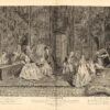L½uvre dAntoine Watteau, Peintre du Roy. En son Acadmie Rofale de Peinture et Sculpture Grav9 daprès ses tableaux & Desseins originaux tirez du Cabinet du Roy & des plus curieux de lEurope. Par les Soins de M. de Julienne. – Bild 3