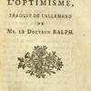 Candide ou l'Optimisme, traduit de l'allemand de Mr. le Docteur Ralph. – Bild 3