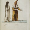 Mascarades Monastiques et Religieuses de toutes les Nations du Globe, Représentées par des figures coloriées dans la plus exacte vérité, avec l’abrégé historique, chronologique et critique de chaque ordre, enrichi de notes sur l’origine de toutes ces pieuses folies ; par Giacomo Carlo Rabelli. Dédié à la République Française, par l’Auteur. - Image 4