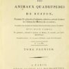 Collection des animaux quadrupèdes de Buffon, formant 362 planches d’animaux, coloriées, servant à toutes les éditions des Œuvres de cet auteur ; classées par ordres et genres sur le système animal de Linné : avec deux tables. - Image 9