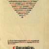 Dialog äußerst elegant betitelt Le Peregrin, handelt von der ehrenhaften und züchtigen Liebe, vereint durch reine und aufrichtige Tugend, übersetzt aus dem Italienischen ins Französische durch Meister Francoys Dassy, Kontrolleur der Brüche von Masryne in der Bretagne, Sekretär des Königs von Navarra und der sehr hoch und erlauchten Dame Madame Loyse, Herzogin von Valentinois und neu gedruckt in Paris. – Bild 2