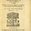Les Œuvres françoises de Joachim du Bellay, Gentilhomme Angevin, & Poëte excellent de ce temps.