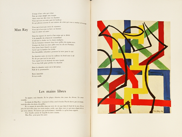 ▷ Les colombes (Un poème dans chaque livre Paul Eluard) Ref BDNW2906 by  Georges Braque, 1955, Print