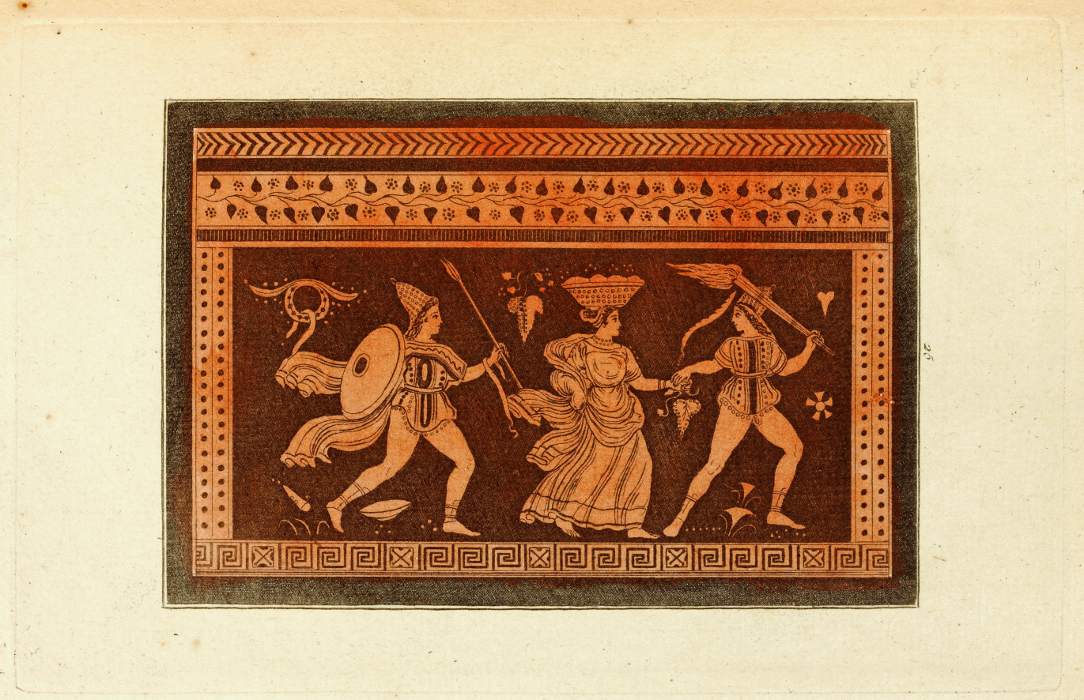 Antiquités étrusques, grecques et romaines. Gravées par F. A. David. Avec leurs explications par D’Hancarville.