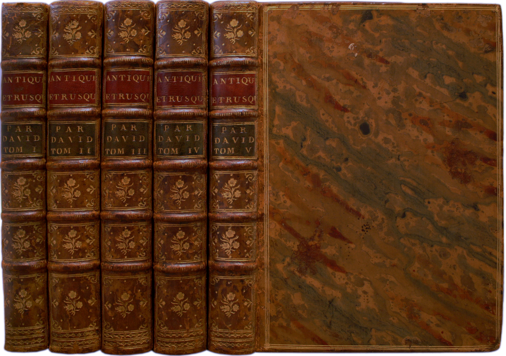 Antiquités étrusques, grecques et romaines. Gravées par F. A. David. Avec leurs explications par D’Hancarville. - Image 2