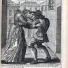 Sammlung der berühmtesten Sprichwörter, unterteilt in drei Bücher, das erste enthält die moralischen Sprichwörter, das zweite die fröhlichen und angenehmen Sprichwörter, das dritte zeigt das Leben der Bettler in Sprichwörtern. – Bild 2