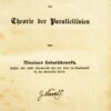 Geometrische Untersuchungen zur Theorie der Parallellinien. - 이미지 2