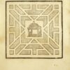 Le thresor des parterres de l’univers, contenant les figures et pourtraits des plus beaux Compartiments, Cabanes et Labyrinthes des Jardinages, tant à l’Allemande qu’à la Françoise. Avec la manière de les construire, compasser et former dextrement. Descripts en Latin, François, Allemand et Anglais et distingué en trois livres par D. Loris B. docteur et médecin ordinaire de Son Altesse de Montbéliard. - Image 4
