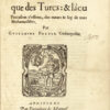 De la République des Turcs : & là où l’occasion s’offrera, des meurs & loy de tous Muhamedistes. - Imagen 2
