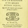 Penses de M. Pascal sur la religion et sur quelques autres sujets, Qui ont est3 trouv3es aprs sa mort parmy ses papiers.