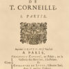 Le The93tre de P. Corneille. Revue & corrig9 par l2utheur. I. [II. et III.] partie. - Imagen 3