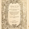 Hypnerotomachie ou Discours du Songe de Poliphile, Déduisant comme Amour le combat à l’occasion de Polia. Soubz la fiction de Quoy l’aucteur montrant que toutes choses terrestres ne sont que vanité, traicte de plusieurs matières profitables, & dignes de mémoire. Nouellement traduict de langage Italien en François. – Image 4