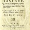 Conclusion et dernière partie d’Astrée. Ou par plusieurs histoires, & sous personnes de Bergers & d’autres, sont deduits les divers effects de l’honneste Amitié… - Image 3