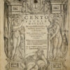 Cento Favole Morali. De i piu illustri antichi, & moderni autori Greci, & Latini.