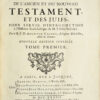 Histoire des Juifs et du Nouveau Testament (titre de d�e9part du volume IV, pr�e9c�e9d�e9 de : Histoire de l�e2�80�99Ancien et du Nouveau Testament et des Juifs, pour servir d�e2�80�99introduction �e0 l�e2�80�99Histoire Ecclesiastique de l�e2�80�99Abb�e9 Fleury. - Imagen 5