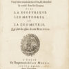 Discours de la méthode pour bien conduire sa raison, & chercher la vérité dans les sciences. Plus la dioptrique, les météores et la géométrie qui sont des essais de cette Méthode. - Imagen 3