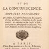 Traitez du libre-arbitre, et de la concupiscence. Ouvrages posthumes (donné par Jacques-Bénigne, neveu). – Image 3