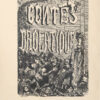 Les contes drolatiques colligez ez abbayes de Touraine et mis en lumière par le sieur de Balzac pour l’esbattement des pantagruelistes et non aultres. Cinquiesme édition. Illustrée de 425 dessins par Gustave Doré. - 图片 7