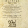 Theatrum mundi, et temporis, In quo non solum precipuae horum partes describuntur… sed accomodatissimis figuris sub oculos legentium facile ponontur […]. - 이미지 5