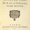 Fables choisies, mises en vers par M. de la Fontaine et par luy reveües, corrigées & augmentées. - Image 9