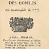  Les Fées. Contes des Contes. Par Mademoiselle de ***. – Image 6