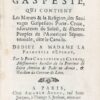 Nouvelle relation de la Gaspe9sie, qui contient Les M53urs & la Religion des Sauvages Gaspesiens Porte-Croix, adorateurs du Soleil, & d3autres Peuples de l3Amerique Septentrionale, dite le Canada. De9die9e e0 Madame la Princesse d3Epinoy, par le Pe8re Chrestien Le Clercq, Missionnaire Recollet de la Province de Saint Antoine de Pade en Artois, & Gardien du Couvent de Lens. - 이미지 2