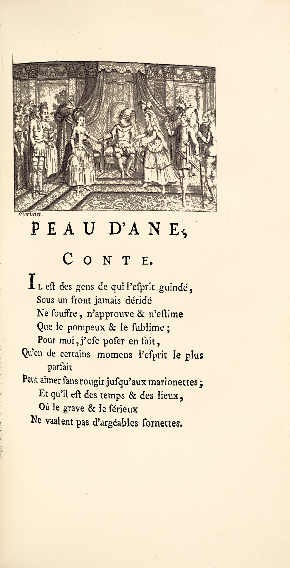 Contes des Fées, par Ch. Perrault, de l’Académie française. Contenant Le Chaperon rouge, Les Fées, La Barbe Bleue, La Belle au Bois Dormant, Le Chat Botté, Cendrillon, Riquet à la Houpe, Le Petit Poucet, L’Adroite Princesse, Grisélidis, Peau d’Âne, Les Souhaits ridicules. Nouvelle édition, Dédiée à Son Altesse Sérénissime Mgr le Duc de Montpensier. - 이미지 6