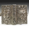 Reliure baroque parlante en argent de la fin du XVIIe siècle.