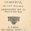 Les Facheux. Com1eacute;die. Repr1eacute;sent1eacute;e sur le Theatre du Palais Royal. - Imagen 2