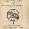 Epitome Astronomiae, qua brevi explicatione omnia, tam ad Sphaericam quam Theoricam eius partem pertinentia, ex ipsius scientiae fontibus deducta, perspicue per quaestiones traduntur... – Image 5