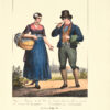 Collection des costumes des provinces septentrionales du Royaume des Pays-Bas, Dessinés d’après nature par H. Greeven Lithographiés par Vallon de Villeneuve. - 图片 3