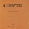 Les Illuminations. Notice par Paul Verlaine.