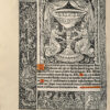 Ces présentes heures a lusaige de Rome furĕt achevez lan Mil CCCC. iiii. Xx. r xviii. Le xxii iour de Aoust pour Symon Vostre… (le nom et la marque de Philippe Pigouchet sur le titre). – Image 4