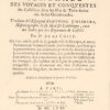 Histoire generale des Voyages et Conquestes des Castillans, dans les Isles & Terre-ferme des Indes Occidentales. Traduite de l'Espagnol d'Antoine d'Herrera, Historiographe de sa Majeste9 Catholique, tant des Indes, que des Royaumes de Castille. Par N. de la Coste. - Imagen 2