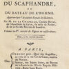 Traite9 de la construction the9orique et pratique du scaphandre, ou du bateau de l19homme. Approuve9 par l19Acade9mie Royale des Sciences...Volume in-8 enrichi de Figures en taille-douce. - Imagen 3