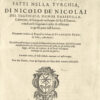 Le Navigationi et Viaggi, fatti nella Turchia, di Nicolo de Nicolai del Delfinato, signor dArfevilla, Cameriere & Geografo ordinario del Re di Francia, con diverse singolarit1 viste, & osservate in quelle parti dallAutore. Novamente tradotto di Francese in Italiano da Francesco Flori da Lilla, Aritmetico3 – Bild 5