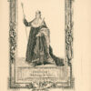 Sacre et couronnement de Louis XVI, roi de France et de Navarre. A Rheims, le 11 Juin 1775, Précédé de Recherches sur le Sacre des Rois de France depuis Clovis jusqu'à Louis XV. Et suivi d'un Journal Historique de ce qui s'est passé à cette auguste Cérémonie. Enrichi d'un très grand nombre de Figures en taille-douce, gravées par le Sieur Patas, avec leurs Explications. - Image 5