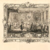 Sacre et couronnement de Louis XVI, roi de France et de Navarre. A Rheims, le 11 Juin 1775, Précédé de Recherches sur le Sacre des Rois de France depuis Clovis jusqu'à Louis XV. Et suivi d'un Journal Historique de ce qui s'est passé à cette auguste Cérémonie. Enrichi d'un très grand nombre de Figures en taille-douce, gravées par le Sieur Patas, avec leurs Explications. - Image 3