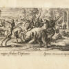 Venationis, piscationis, et aucupii typi. Joes Bol depingebat. Philip. Galleus excud. – Bild 4