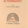 Le Rhinoce9ros.