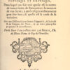 Traite9 du barome8tre, ouvrage mathématique, physique et critique, Dans lequel on fait voir quelle est la nature de toutes sortes de Baromètres ; la manière de s'en servir ; à quels usages un Baromètre peut être bon ; & quelle est la cause de sa variation. - 图片 2