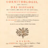 L'Histoire naturelle éclaircie dans une de ses parties principales, l'ornithologie, qui traite des oiseaux de terre, de mer et de rivière, tant de nos climats que des pays étrangers… Ouvrage traduit du Latin du Synopsis avium de Ray... Par M. Salerne, Docteur en Médecine à Orléans... Enrichi de 31 figures dessinées d'après nature. - Imagen 4