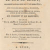 Histoire de S. A. R. Mgr le Duc de Berry, assassiné dans la nuit du 13 février 1820, avec tous les détails de la procédure, l’interrogatoire et les réponses de Louvel, auteur de cet horrible attentat, son jugement et son exécution ; suivie de la relation de l’assassinat de Henri III, de Henri IV et de Louis XV. – Bild 2